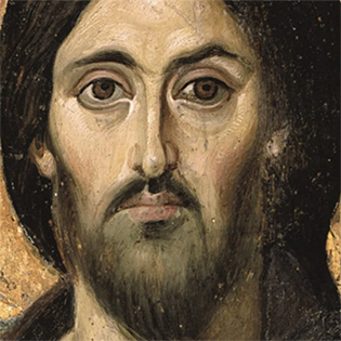 Pantocrator 6th century icon of Jesus